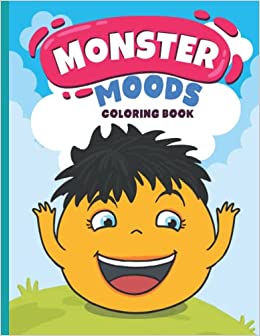 blackburn publishing Monster Moods Coloring Book